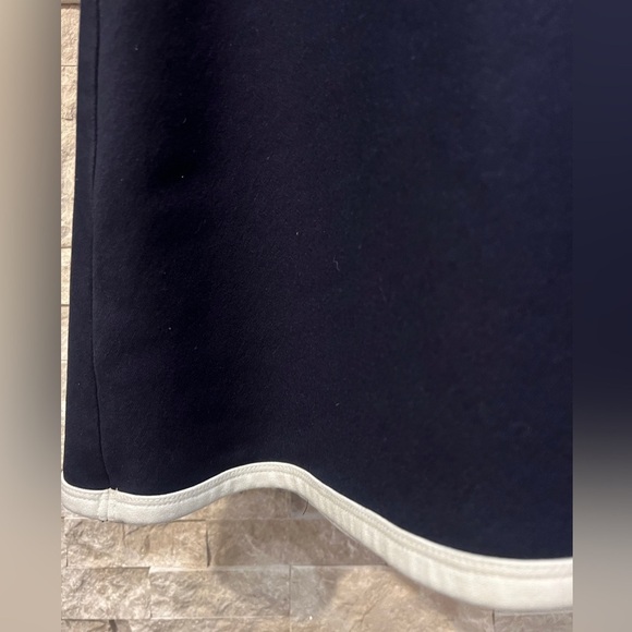 J Crew Blue plain drop waist dress size 10 - Picture 7 of 9